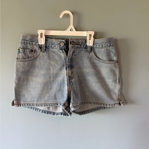 Vintage Levi's Light Blue Jean Shorts